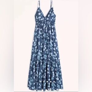 Abercrombie Floaty Femme Ruffled Maxi Dress - XS Short